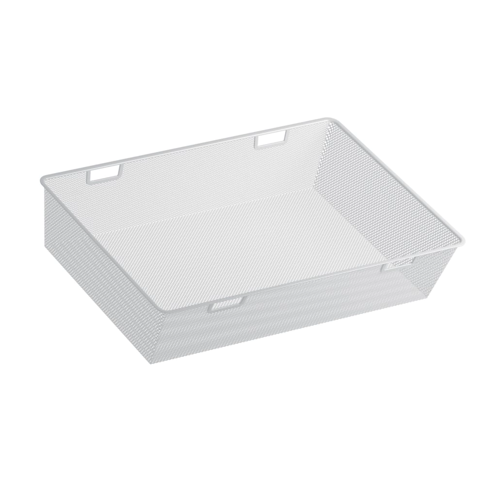 Корзина мелкосетчатая Ш100 см 893х555х185 мм белая Larvij