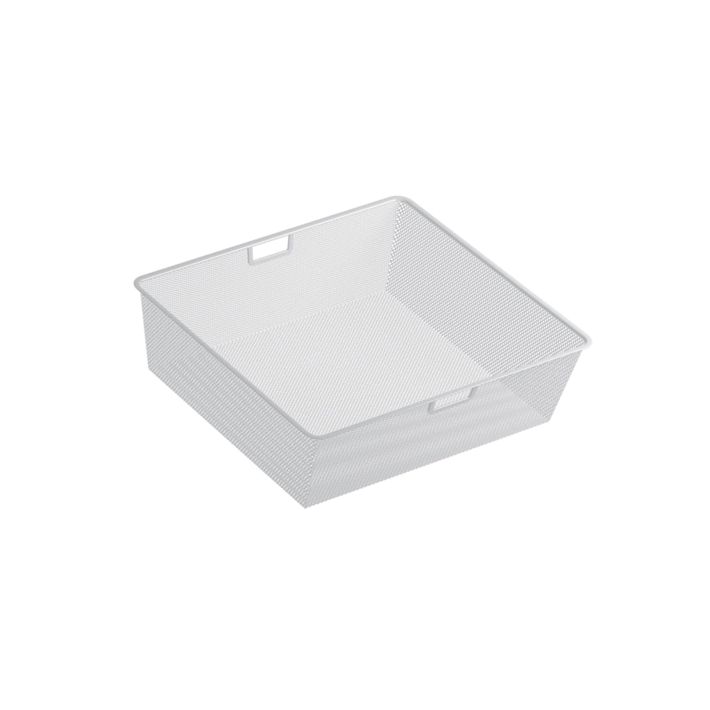 Корзина мелкосетчатая Ш75 см 643х555х185 мм белая Larvij