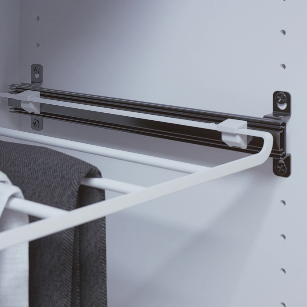 Брючница Ш75 см 643х555х26 мм белая Larvij