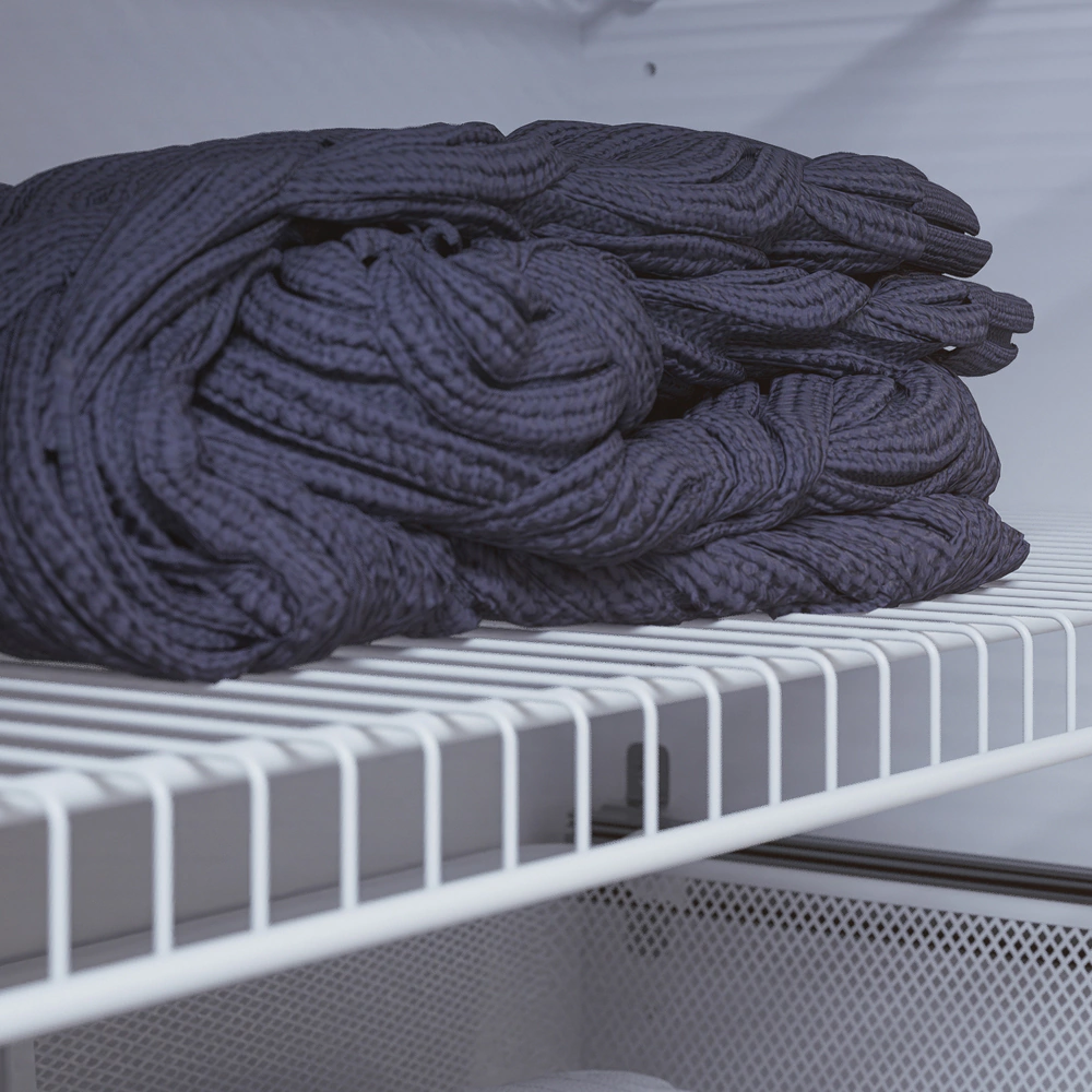 Полка проволочная Ш100 см 962x556 мм белая Larvij