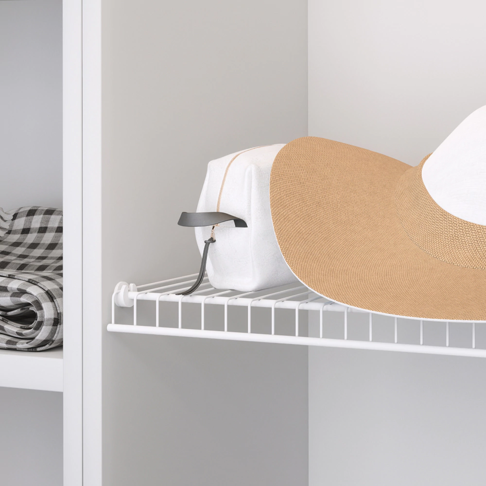 Полка проволочная Ш100 см 962x556 мм белая Larvij