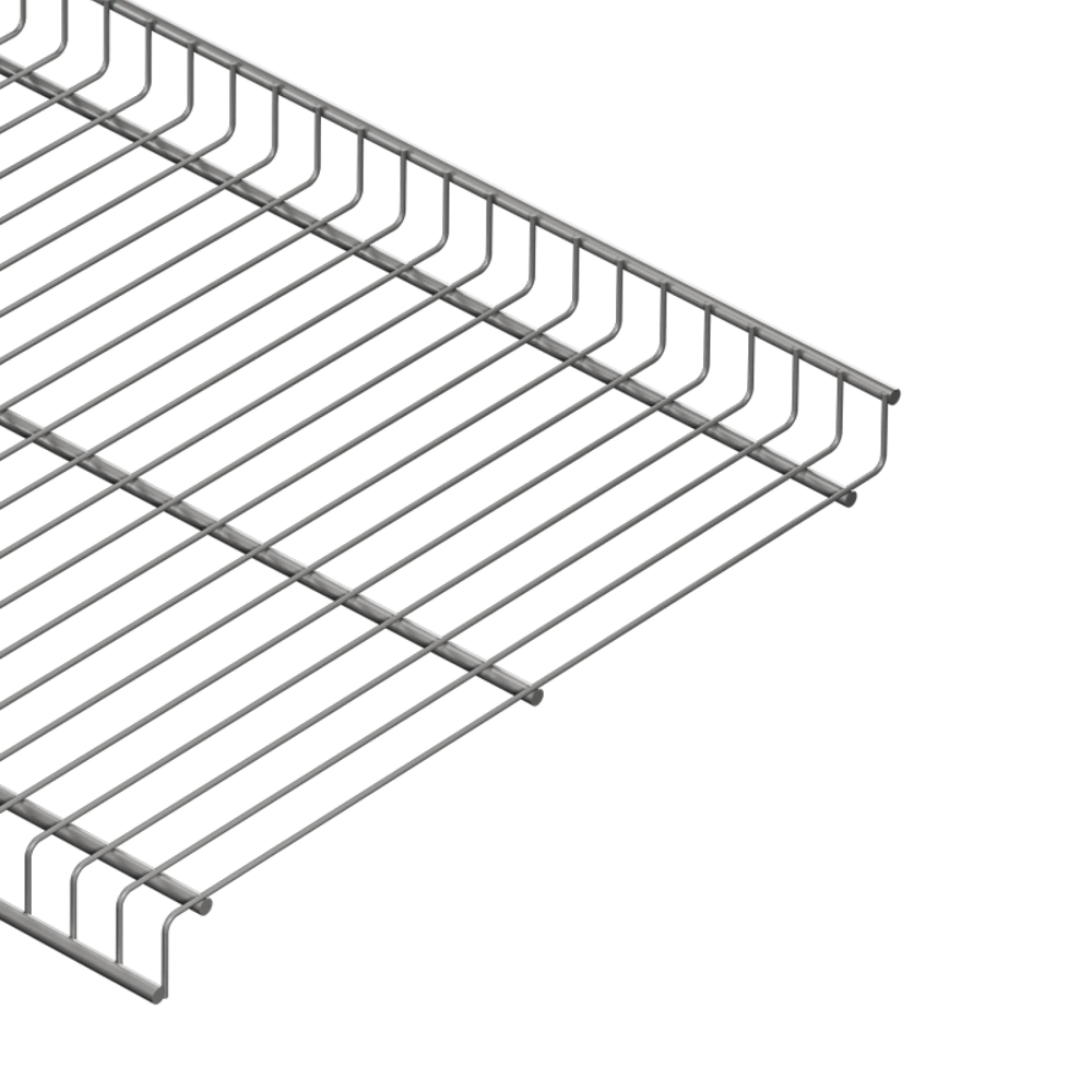 Полка проволочная Ш50 см 462x556 мм серая Larvij