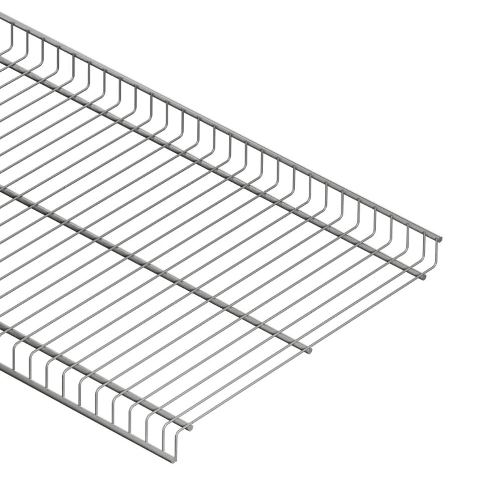 Полка проволочная Ш75 см 715x556 мм серая Larvij