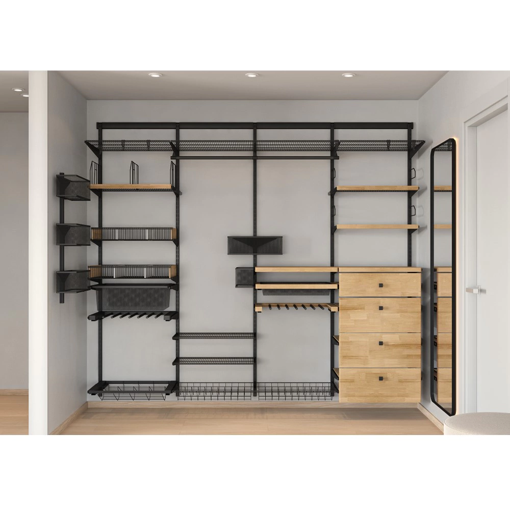 Рельс несущий L1909 мм для монтажа направляющих черный Aristo