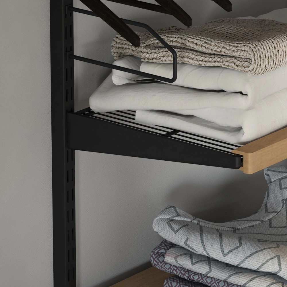 Кронштейн полки проволочной 330 мм серия 360 черный Aristo