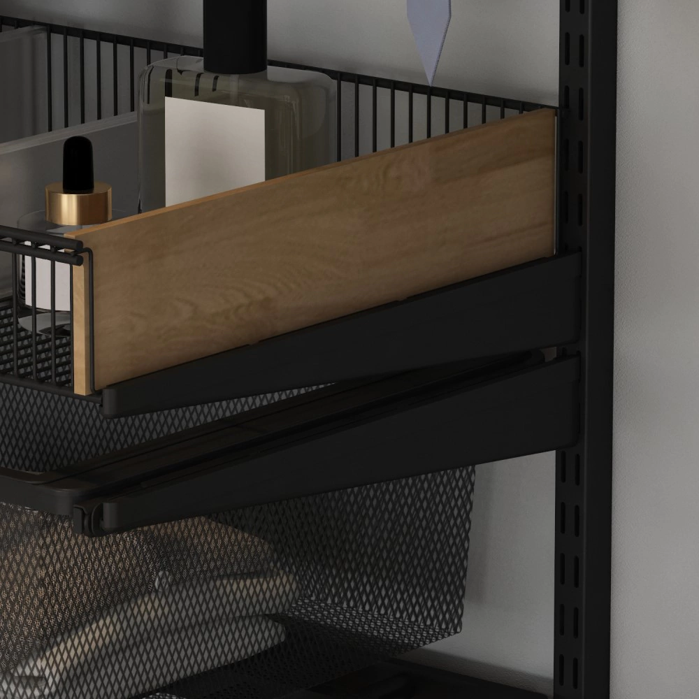 Кронштейн полки проволочной 435 мм серия 460 черный Aristo