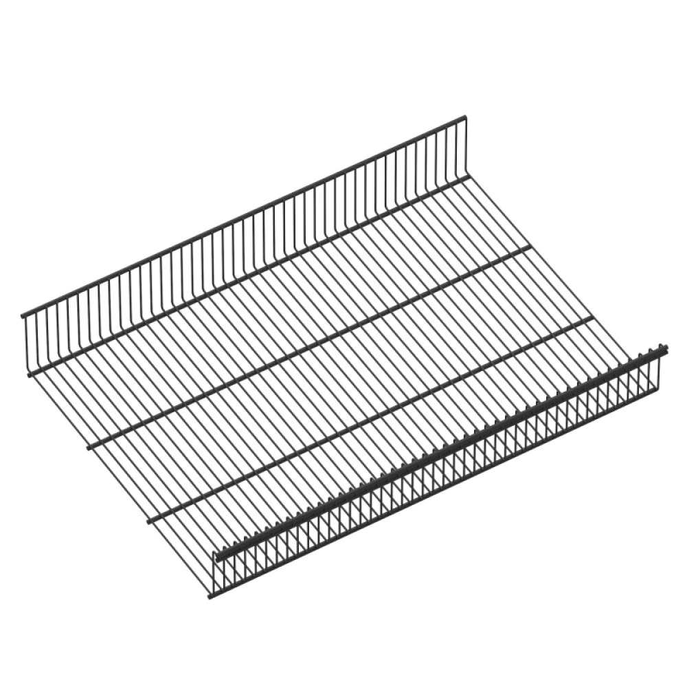 Полка-корзина проволочная 606х335х97 мм серия 360 черная Aristo
