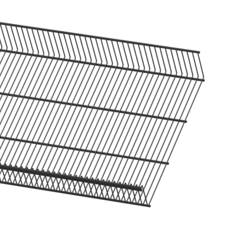 Полка-корзина проволочная 606х335х97 мм серия 360 черная Aristo