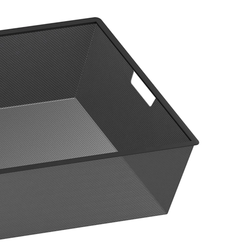 Корзина мелкосетчатая 427х527х185 мм черная Aristo