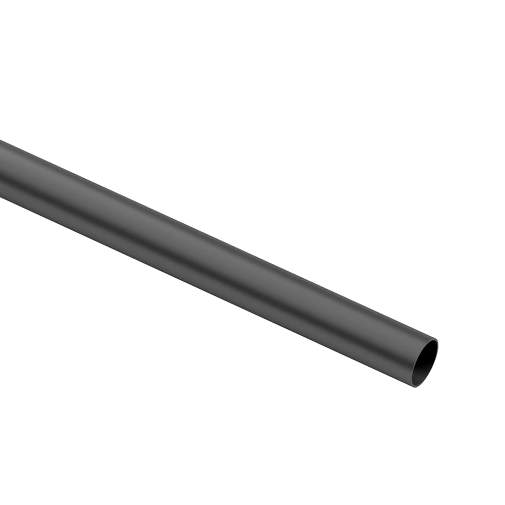 Штанга гардеробная круглая L2000 мм d25 мм черная матовая Aristo