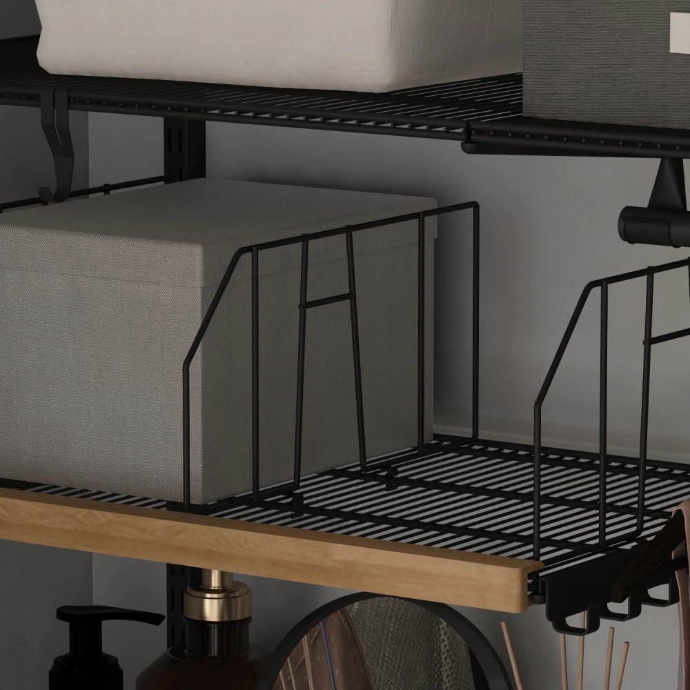 Разделитель полки проволочной серия 460 черный Aristo