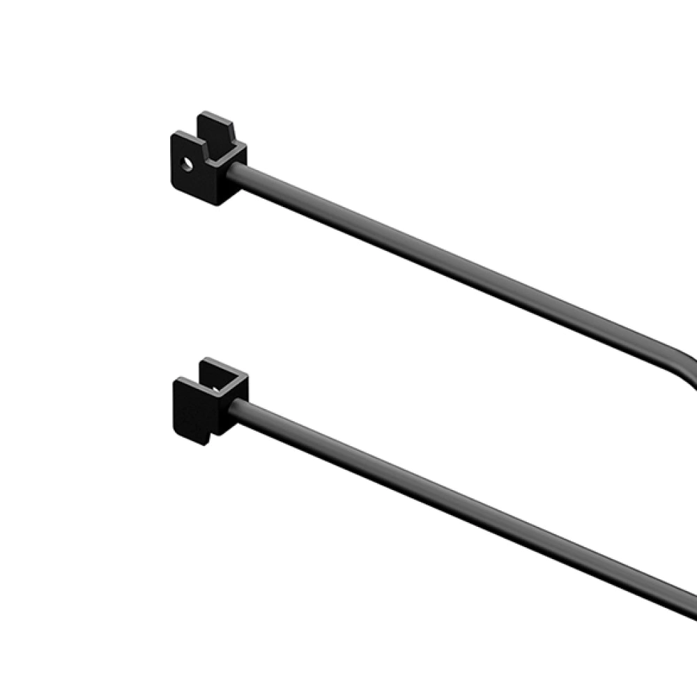 Упор боковой 216х93 мм черный Aristo