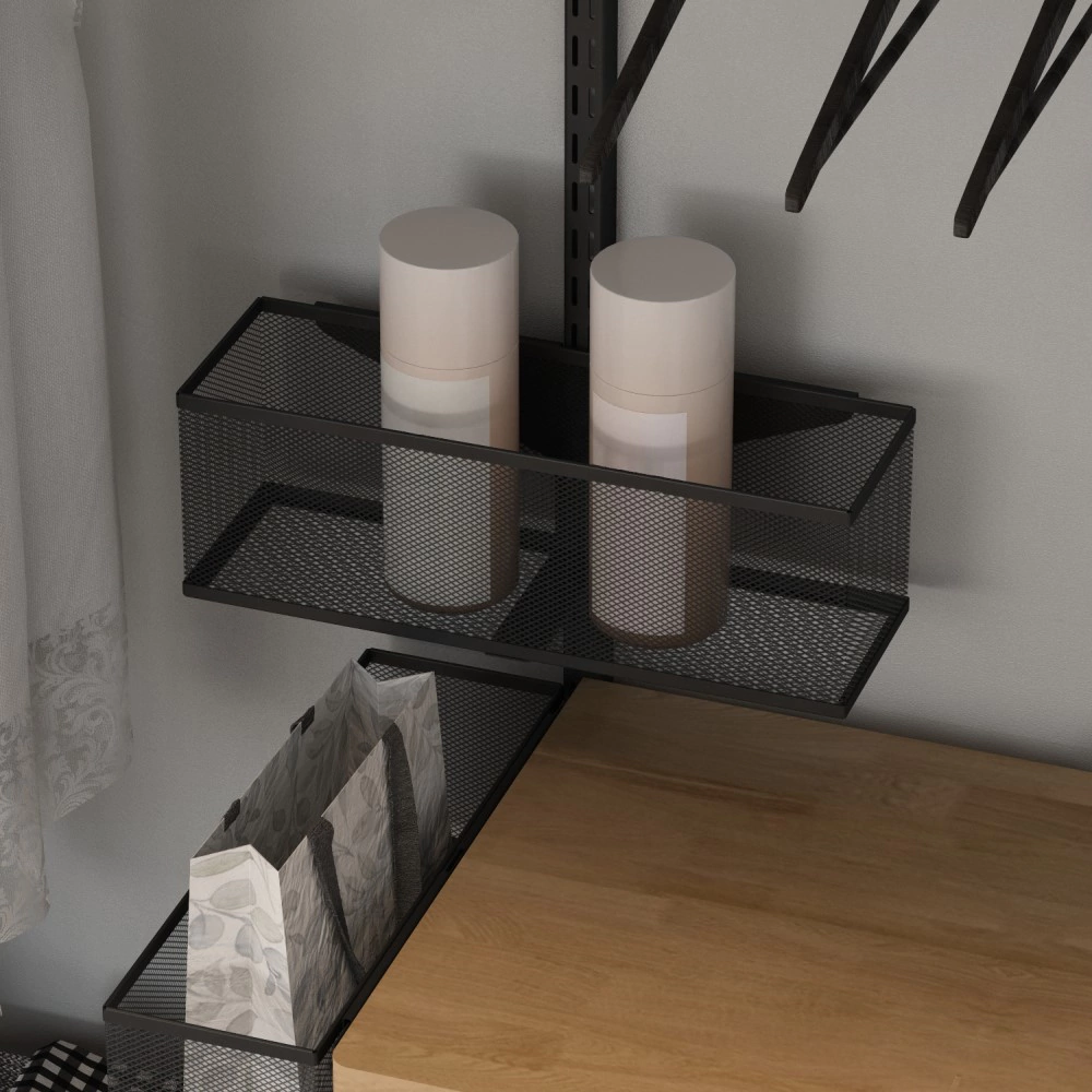 Корзина навесная 424х141х141 мм черная Aristo