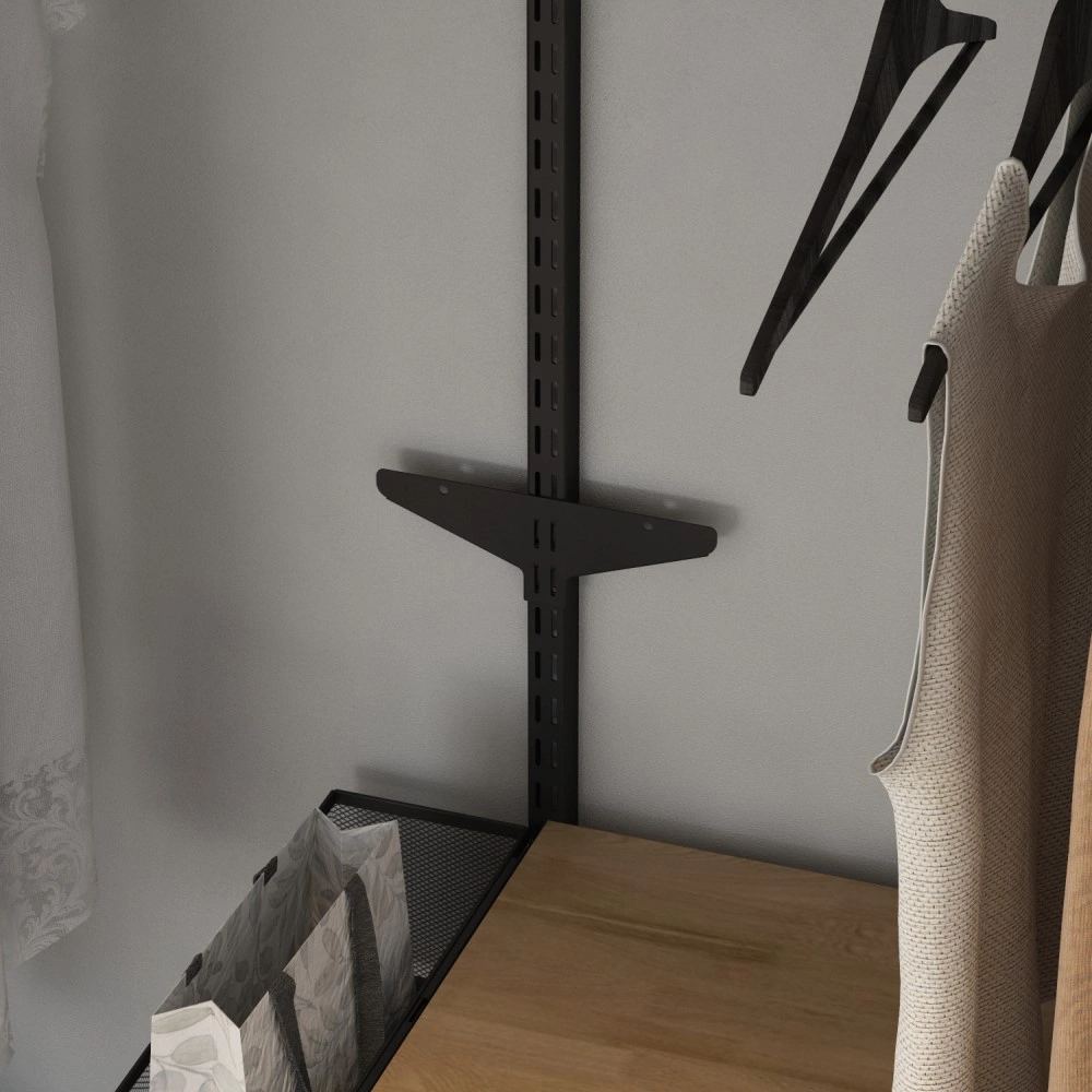 Кронштейн для корзины навесной черный Aristo