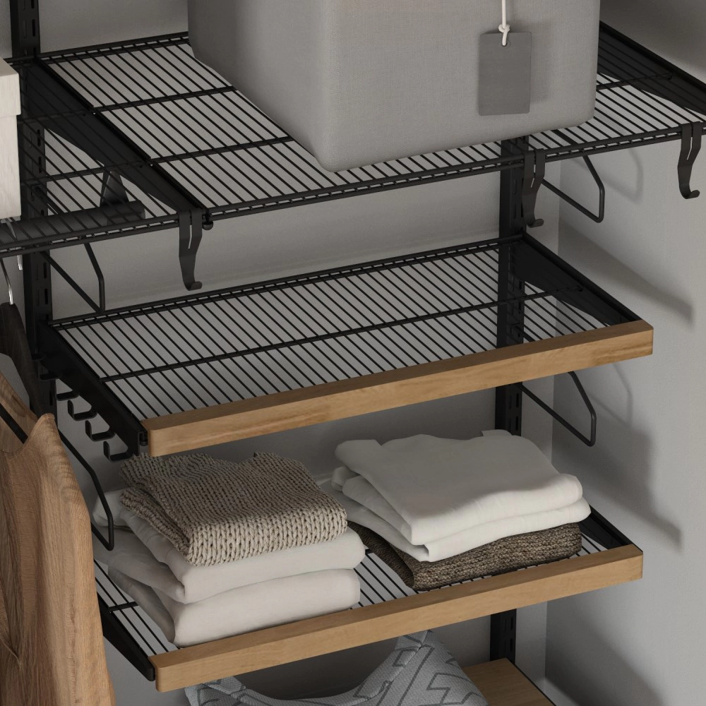 Полка проволочная 899х305 мм серия 360 черная Aristo