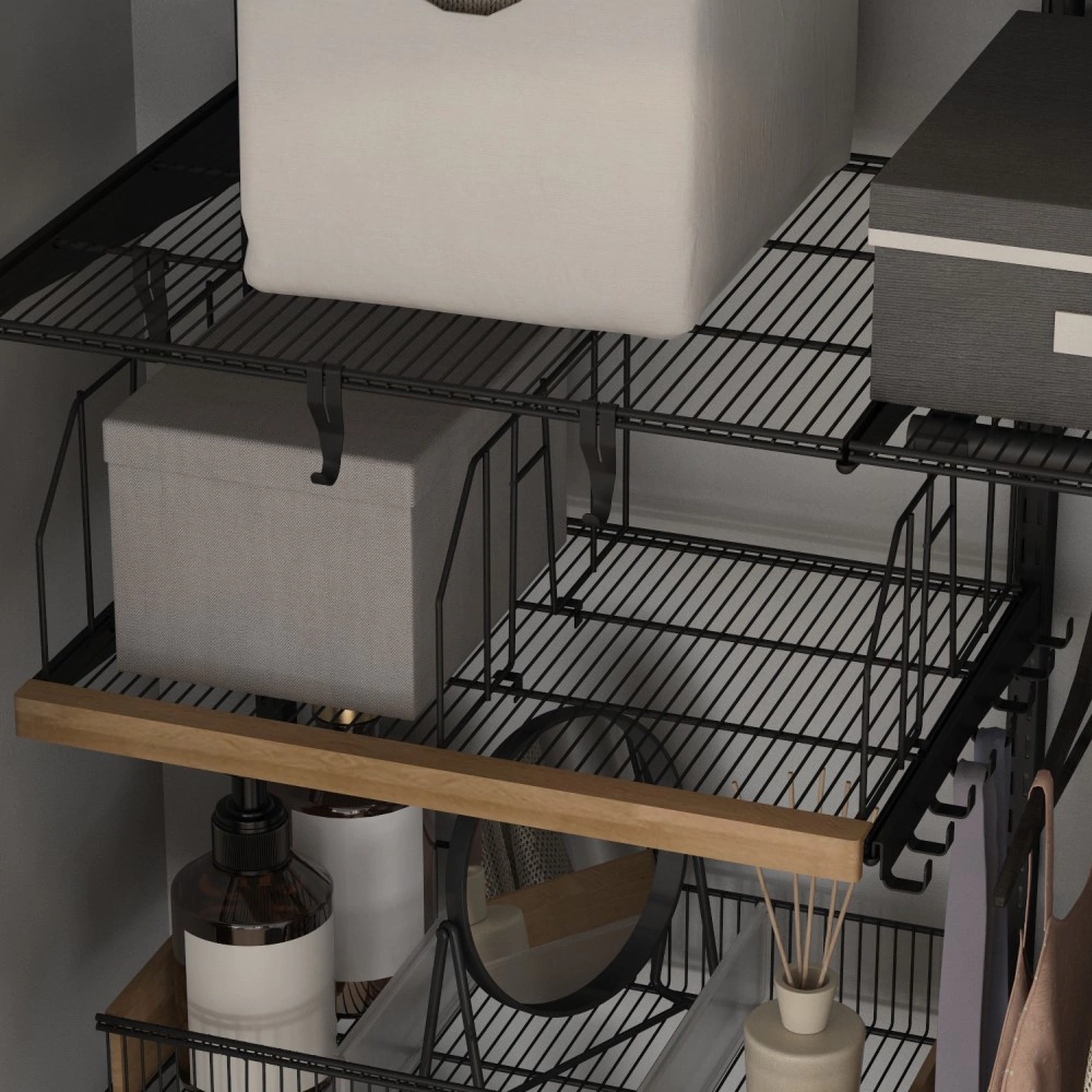 Полка проволочная 899х406 мм серия 460 черная Aristo