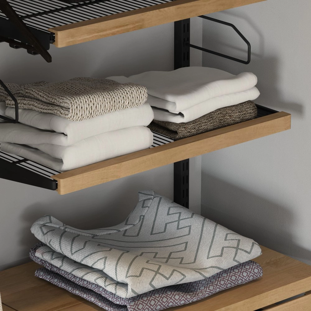 Планка-декор для полки проволочной L607 мм дерево светлое Aristo