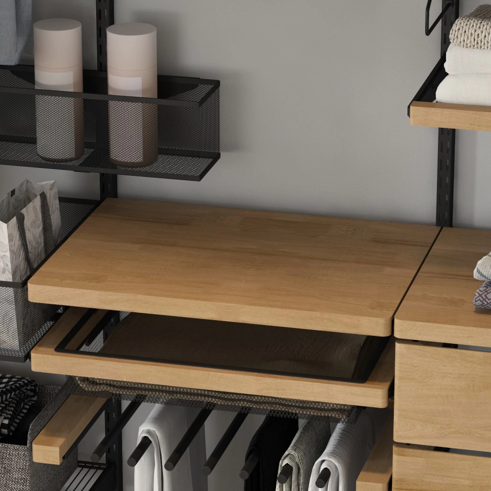 Полка стационарная 606х441 мм серия 460 дерево светлое Aristo