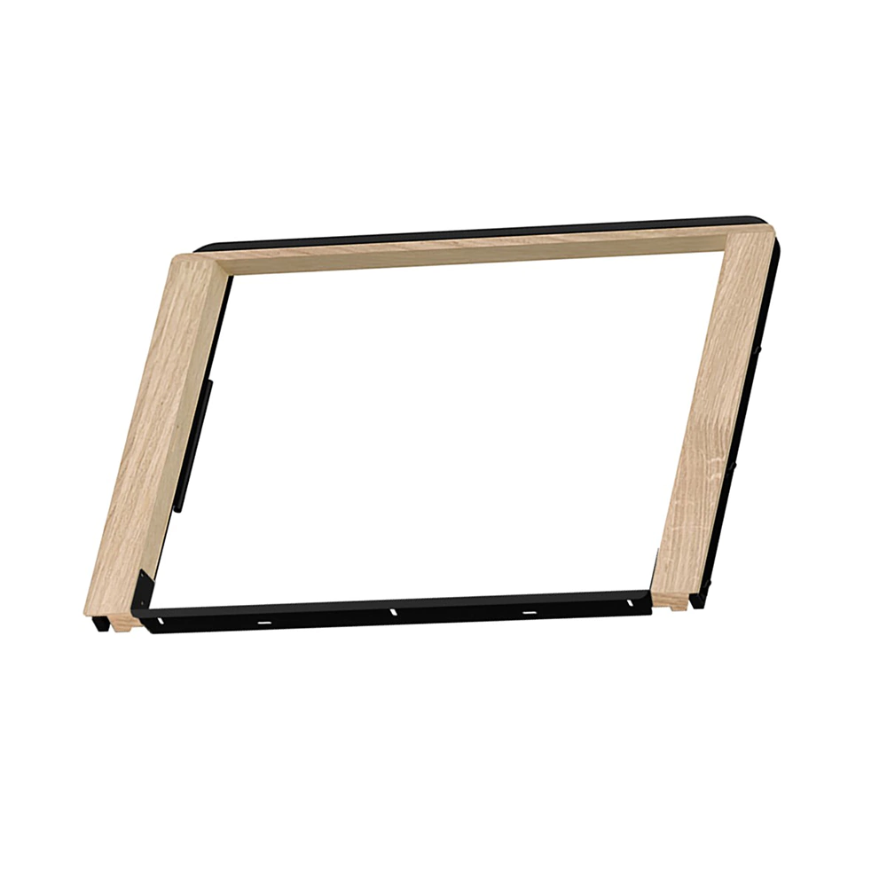 Рамка для фасада L607 мм серия 460 дерево светлое/черная Aristo