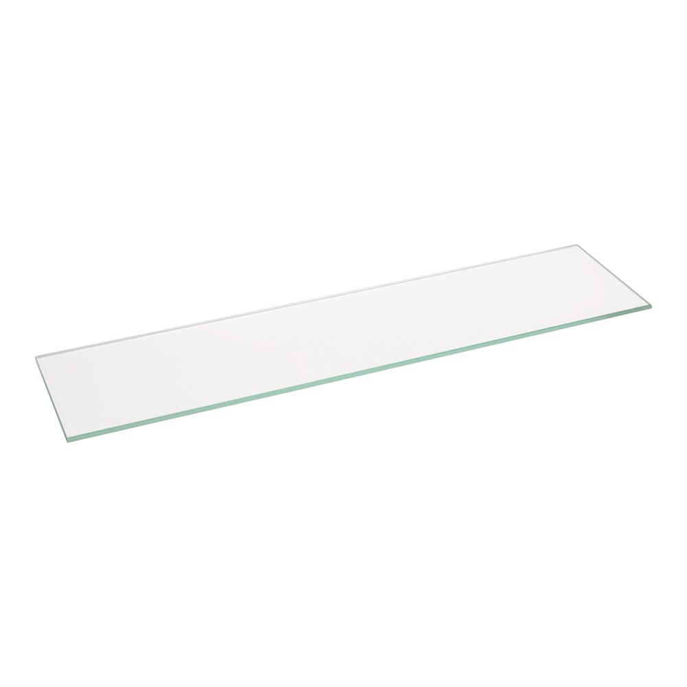 Omega Glass Полка стеклянная прозрачная 500х120х5 мм закаленное стекло