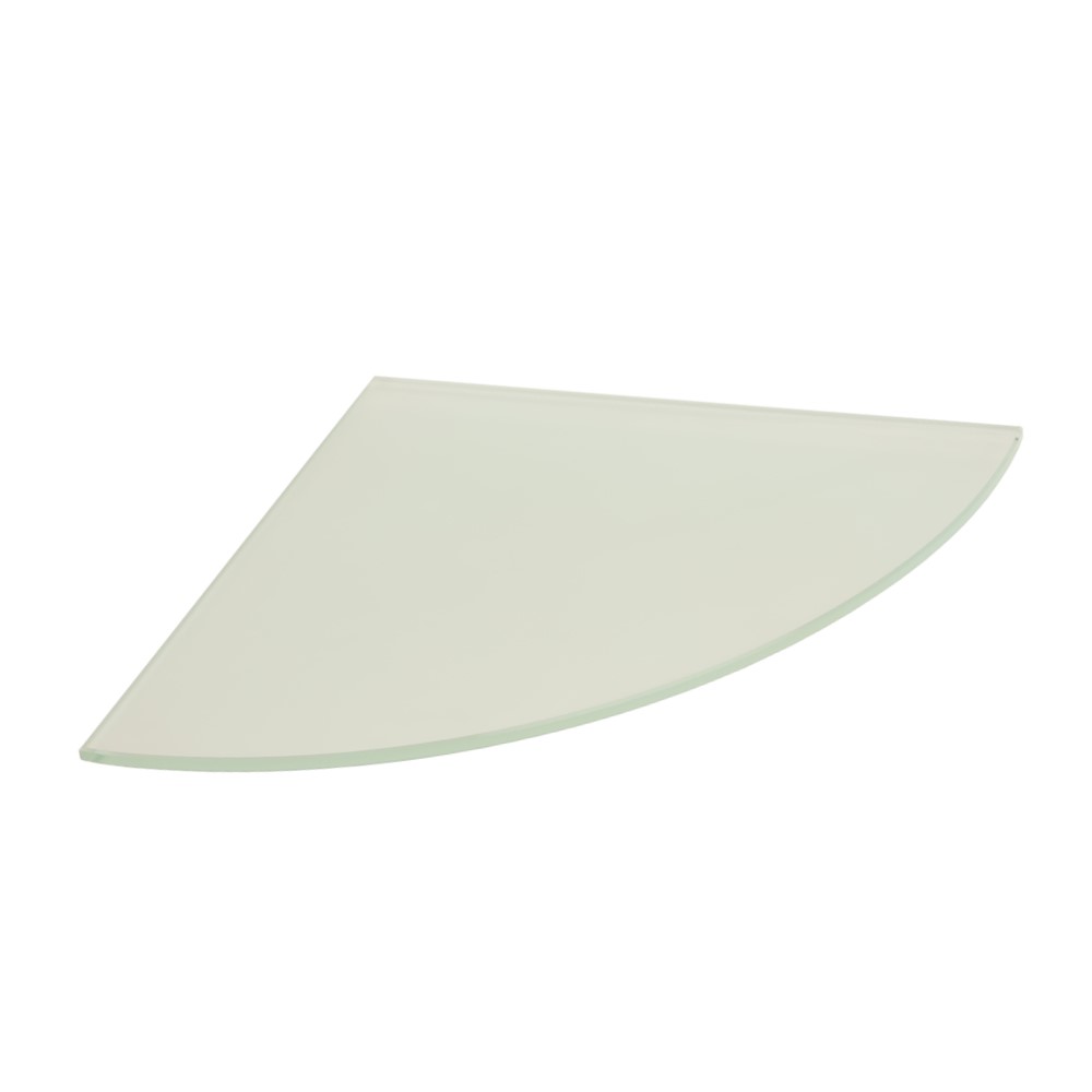 Omega Glass Полка стеклянная матовая 250х250х5 мм закаленное стекло