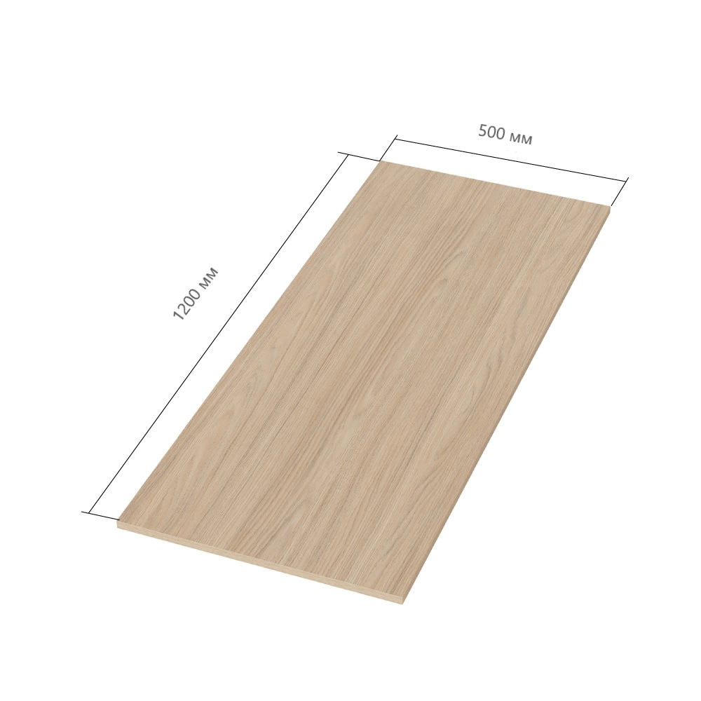 Деталь мебельная 1200х500х16 мм иланга elemento