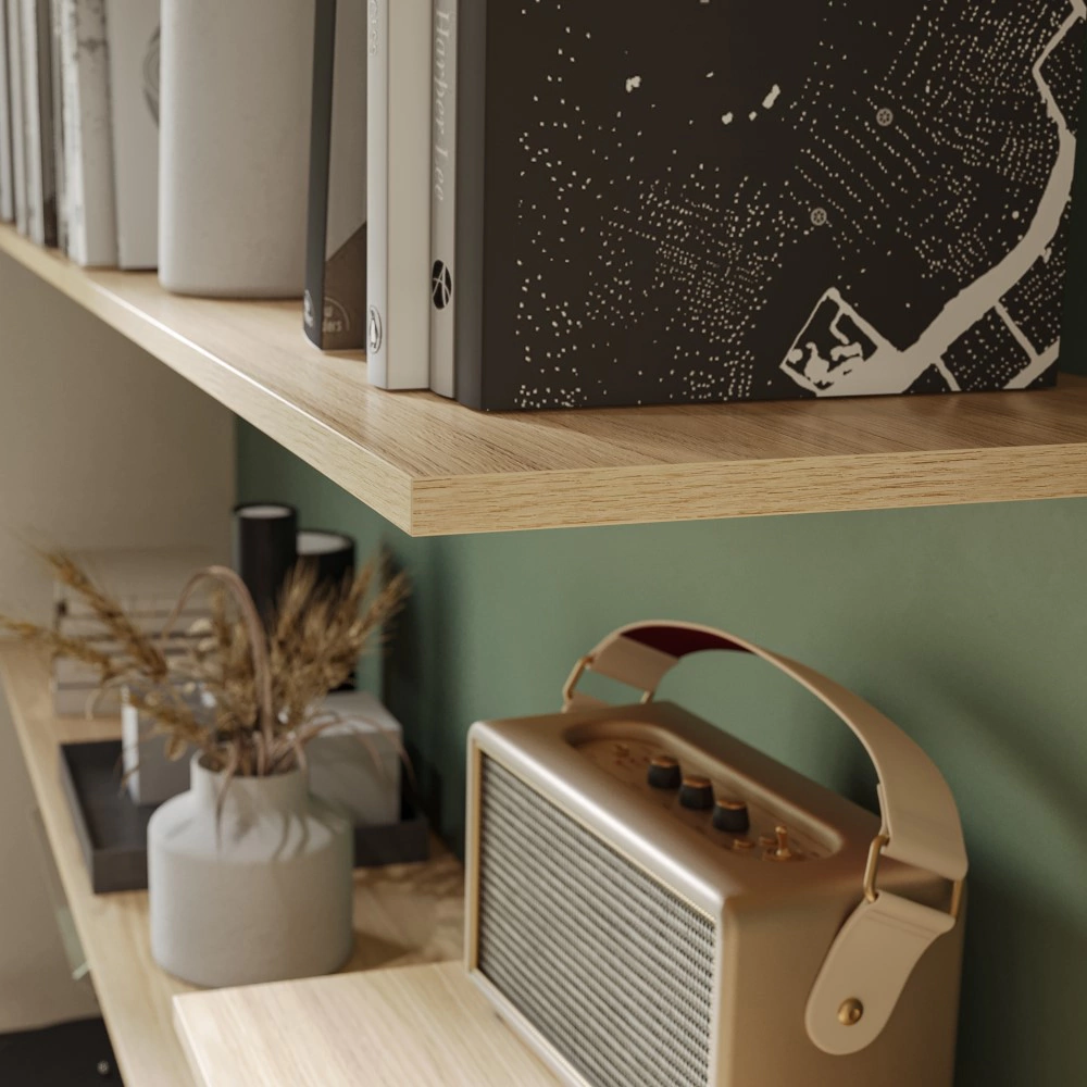 Деталь мебельная 800х400х16 мм иланга elemento