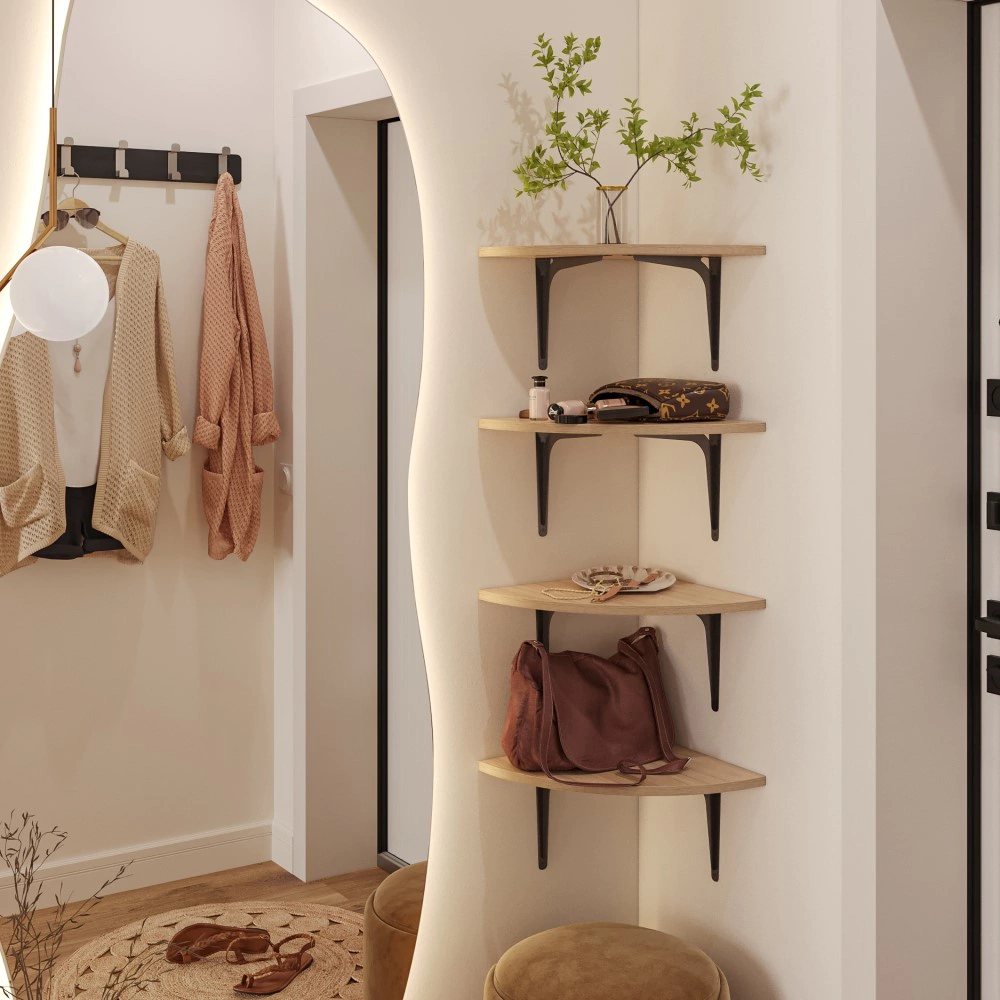 Деталь мебельная 350х350х16 мм иланга elemento