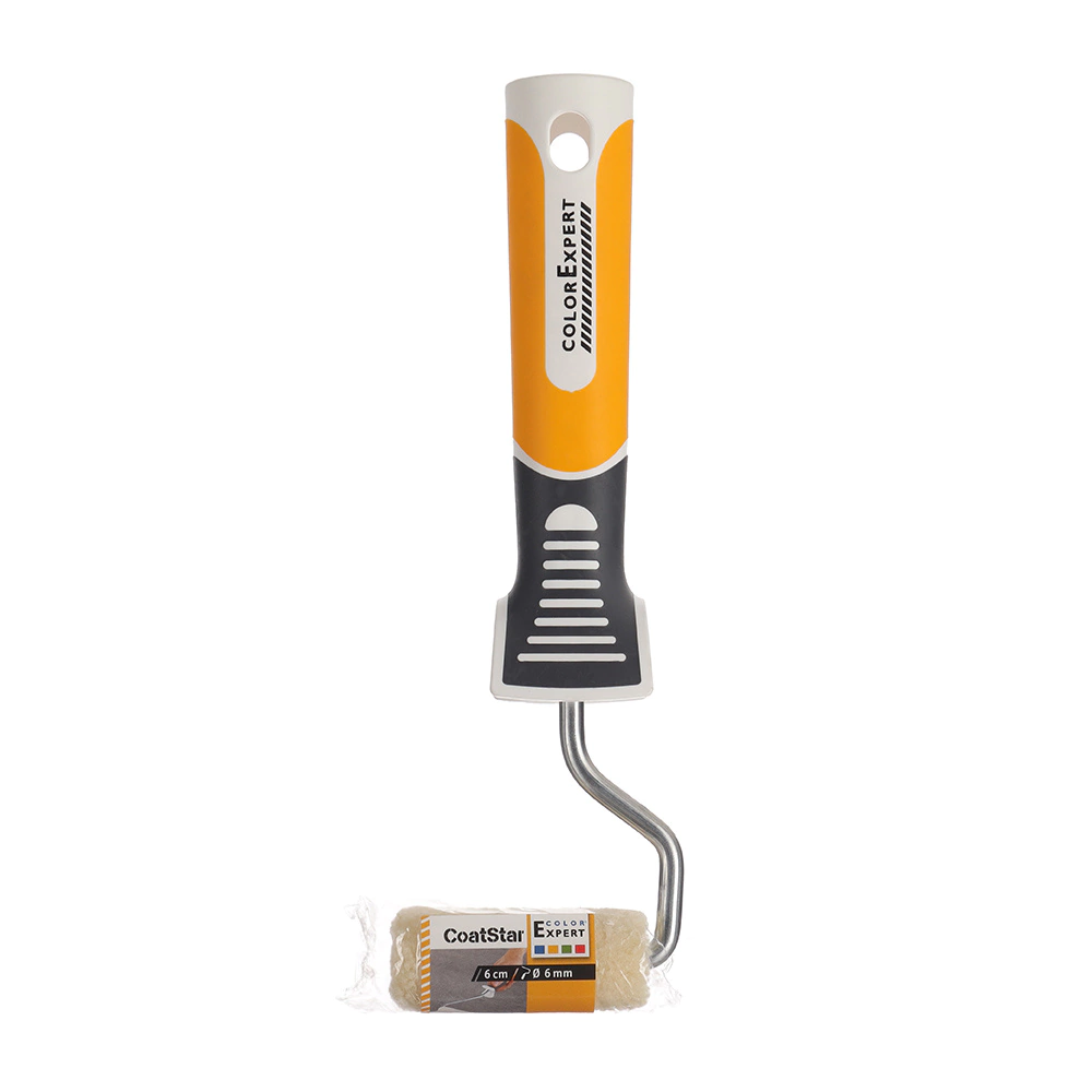 Валик для эмалей и лаков COLOR EXPERT 6 см с ручкой