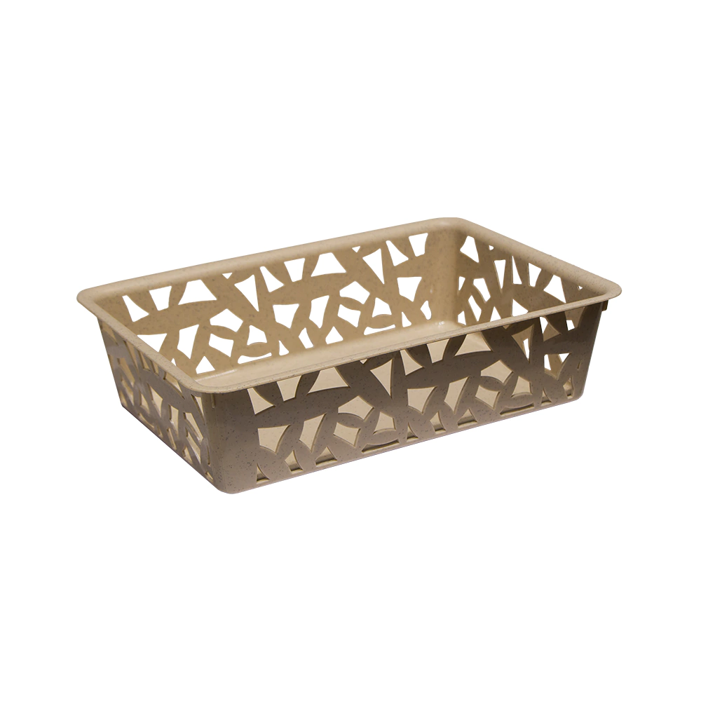 Корзинка универсальная Econova 16x6x23,5 см 2,2 л микс