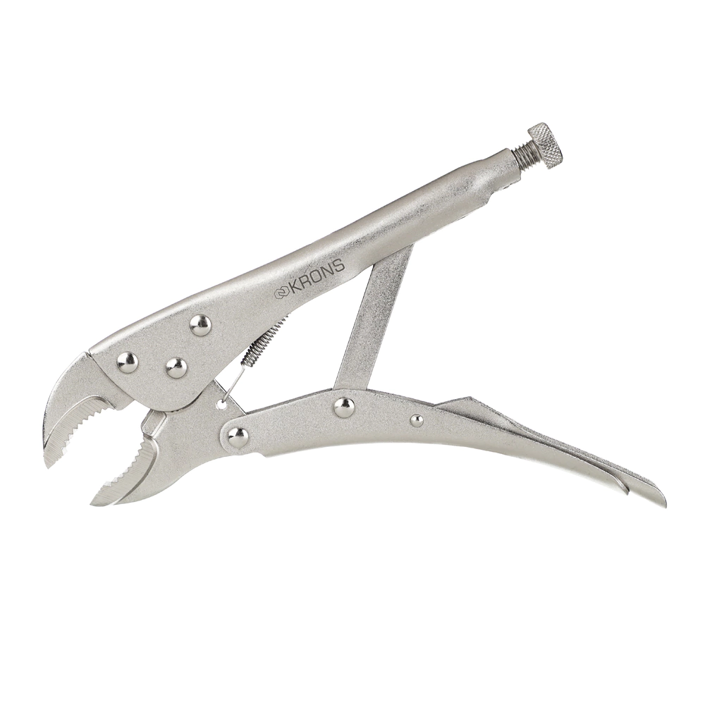 Клещи зажимные 250 мм захват полукруг KRONS