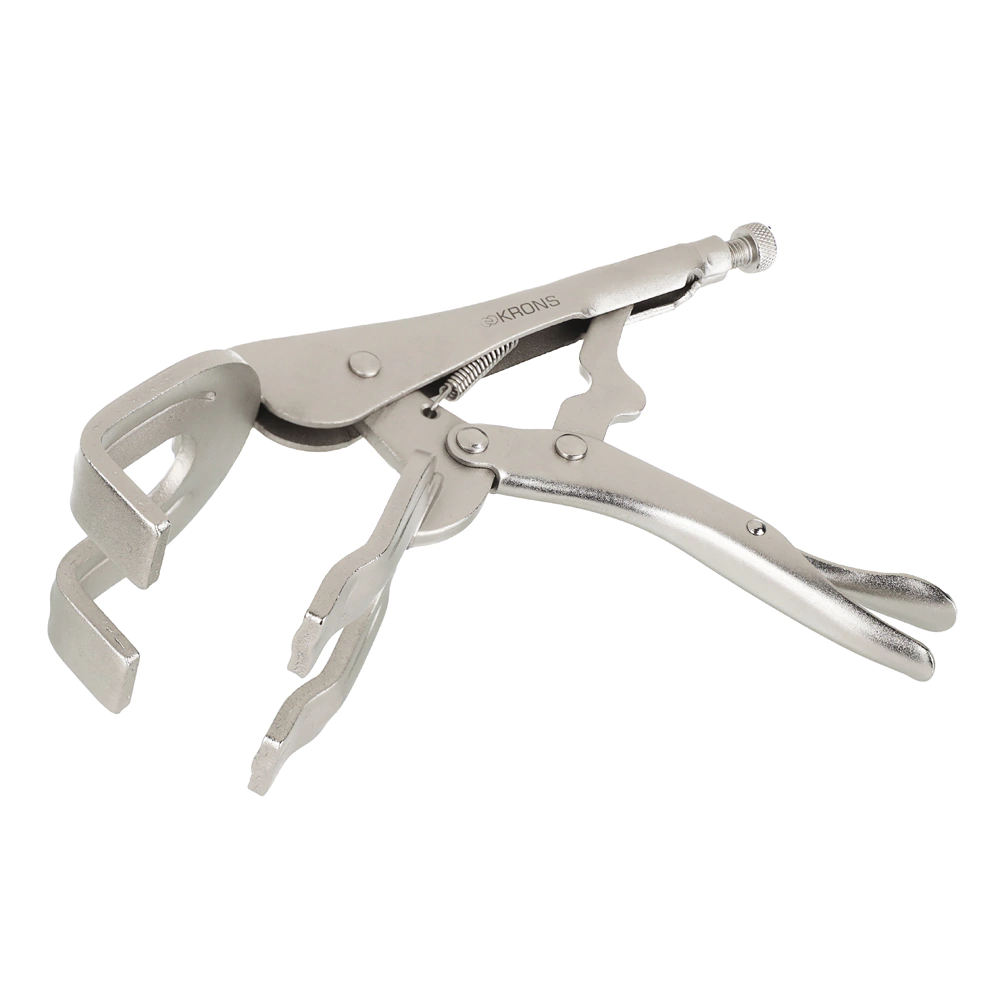 Клещи зажимные 225 мм двойной точечный захват KRONS