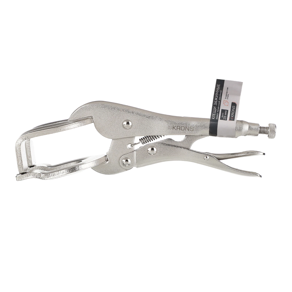 Клещи зажимные 225 мм двойной точечный захват KRONS