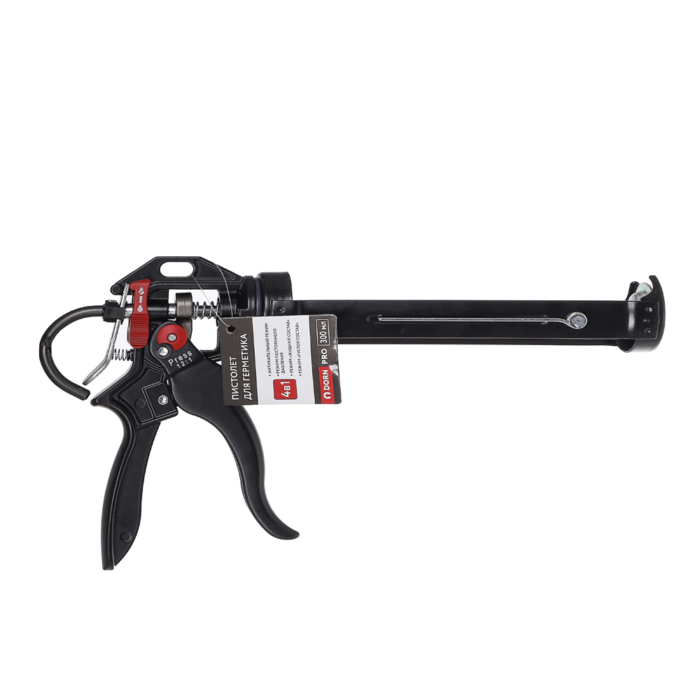 Пистолет для герметика 300 мл 4 режима DORN PRO