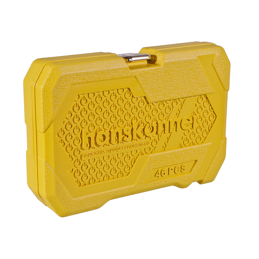 Набор головок 1/4" 46 предметов Hanskonner HK1045-20-S46