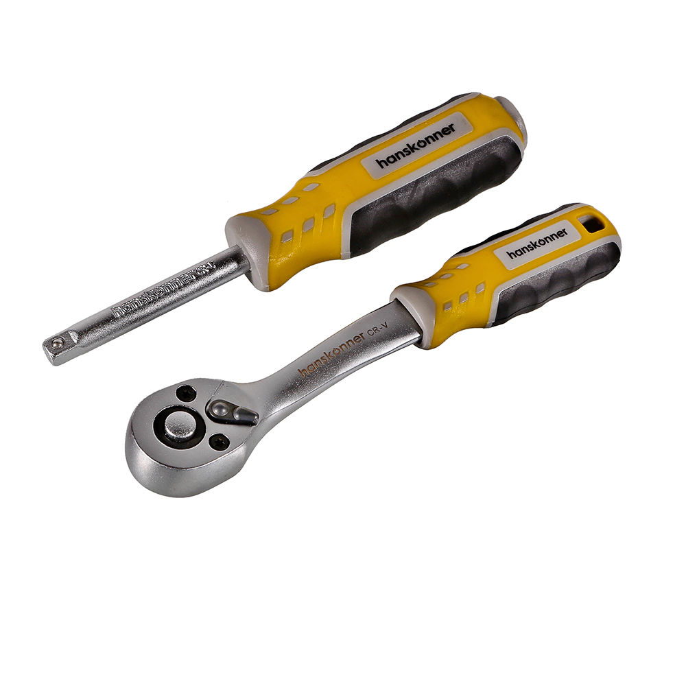 Набор головок и бит 1/4" и 1/2" 94 предмета Hanskonner HK1045-20-S94
