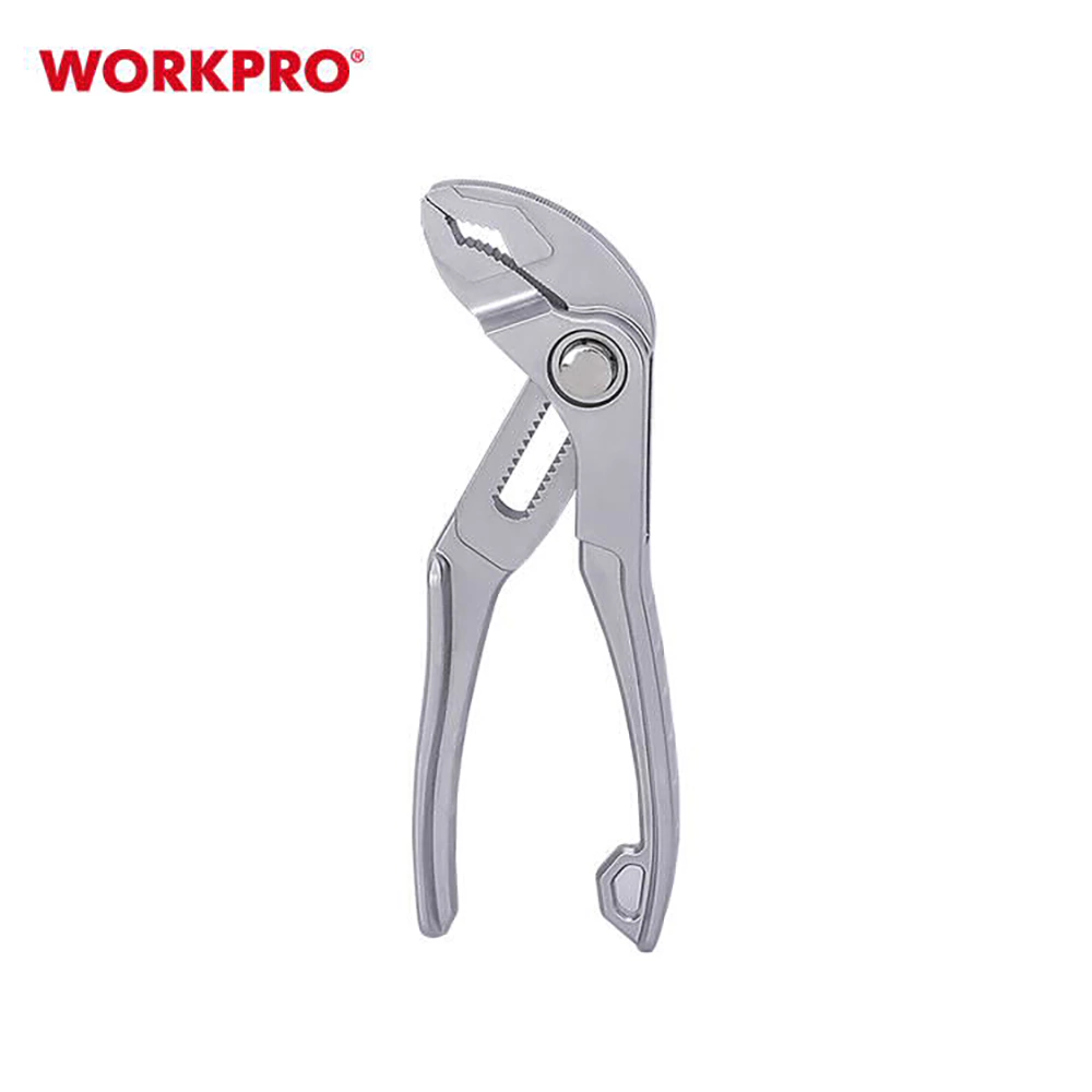 Клещи переставные мини 100 мм с кнопкой WORKPRO