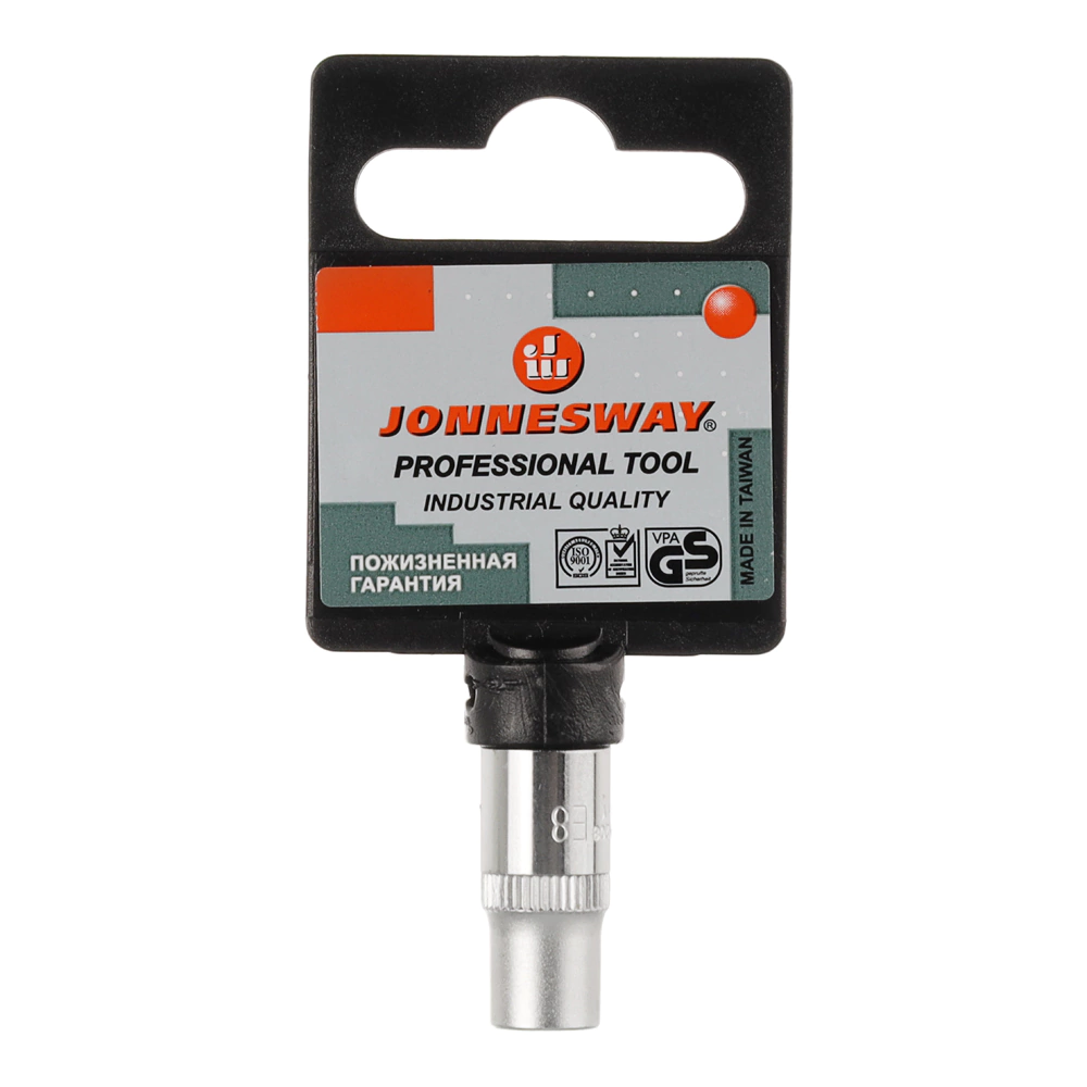 Головка торцевая 1/4" внешний TORX Е-8 Jonnesway