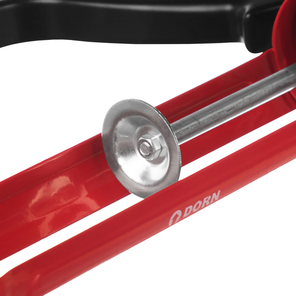 Пистолет для герметика и клея 310 мл скелетный усиленный DORN