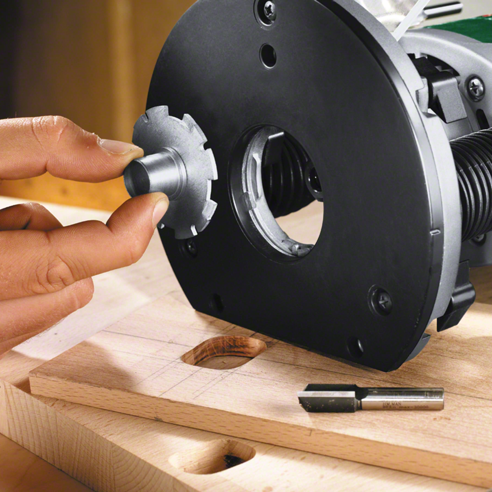 Фрезер BOSCH POF 1400 AСE, 1400 Вт цанга 6/8 мм