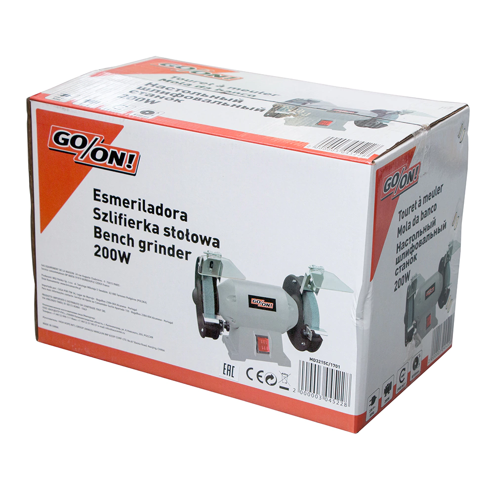 Станок точильно-шлифовальный 200 Вт 150 мм PT-27 GO/ON!