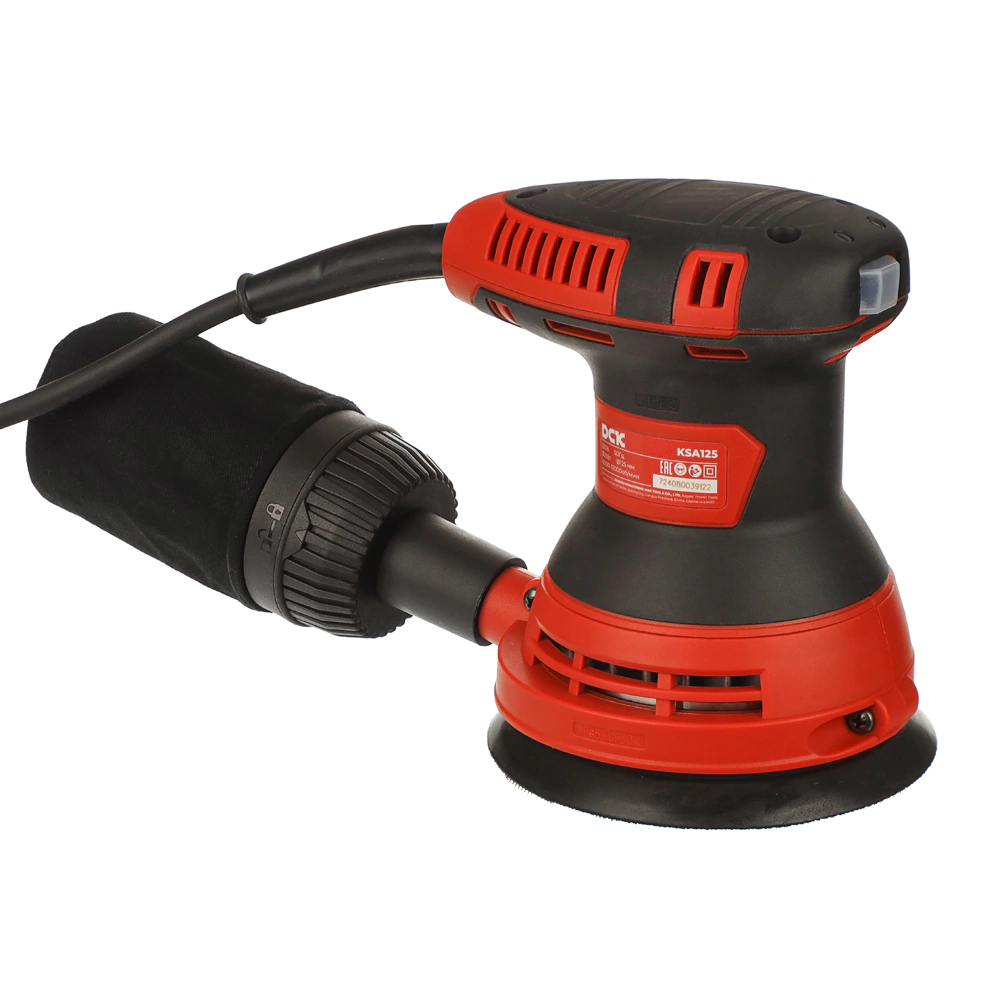 Эксцентриковая шлифмашина DCK KSA125, 300 Вт 125 мм