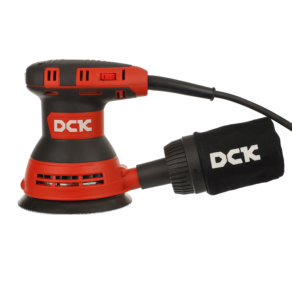 Эксцентриковая шлифмашина DCK KSA125, 300 Вт 125 мм