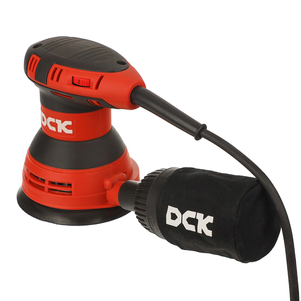 Эксцентриковая шлифмашина DCK KSA125, 300 Вт 125 мм