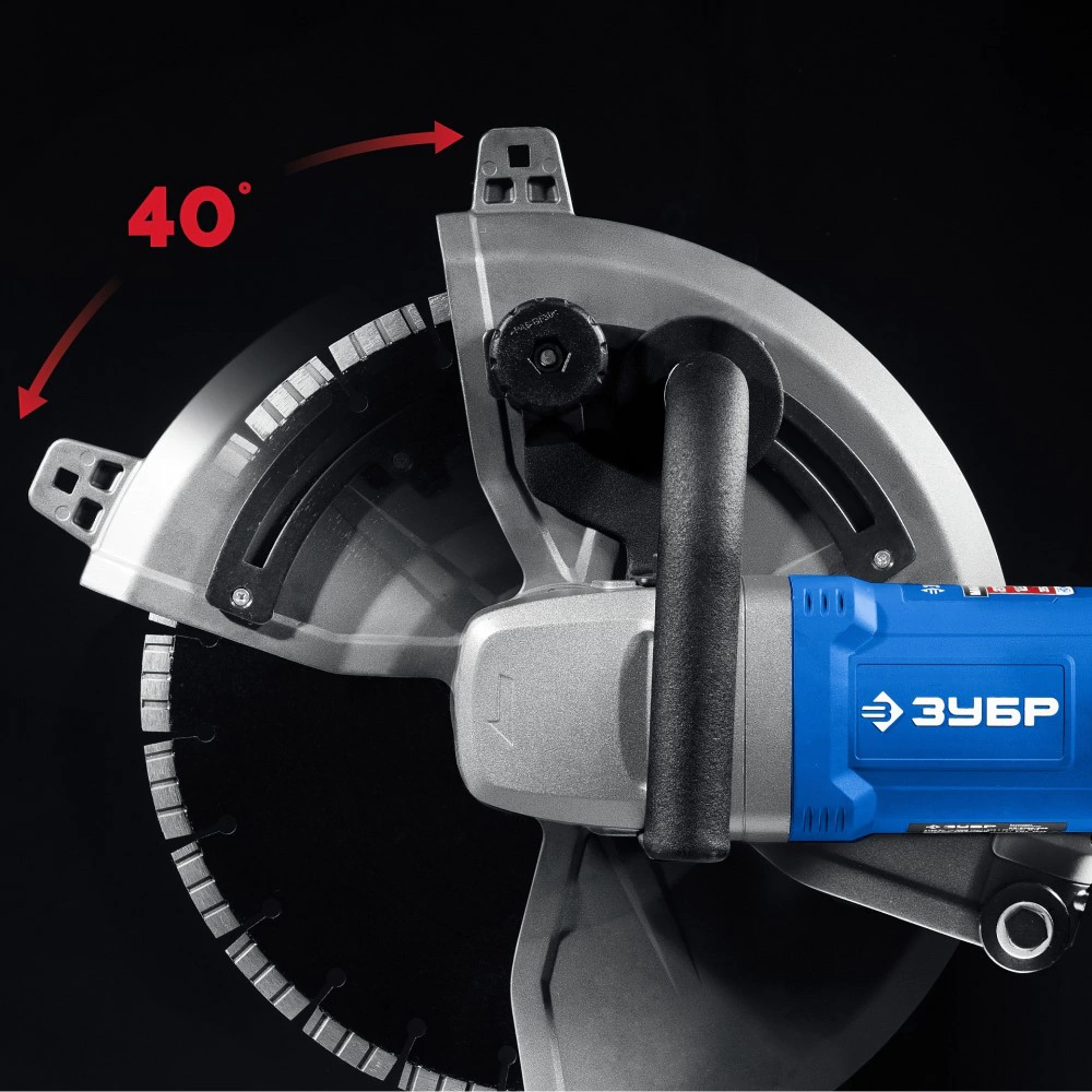 Резчик по бетону ЗУБР РЭ-2700-355, 2700 Вт 355 мм