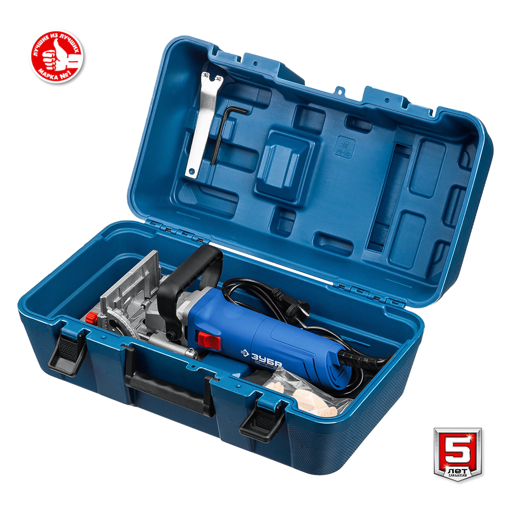 Фрезер ламельный 950 Вт диаметр фрезы 100 мм ЗУБР ФПЛ-950К