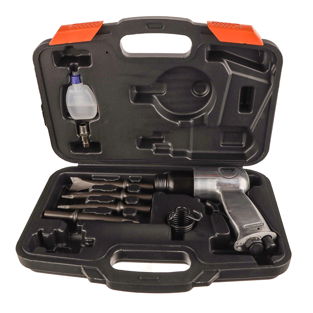 Пневмодолото 121 л/мин 4500 уд/мин Fubag HRS4500 + набор зубил