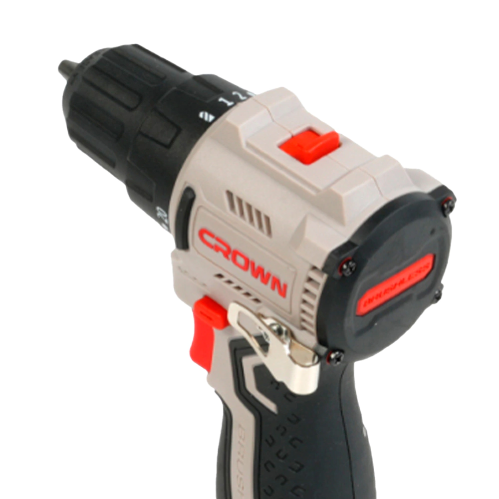 Шуруповерт аккумуляторный бесщеточный 12 В 45 Нм 2х2,0 Ач CROWN CT21129HX-2 BMC