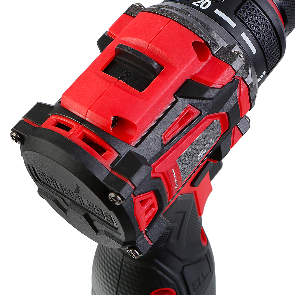 Шуруповерт аккумуляторный бесщеточный 16 В 45 Нм 2х2,0 Ач Энергомаш ДШ-18