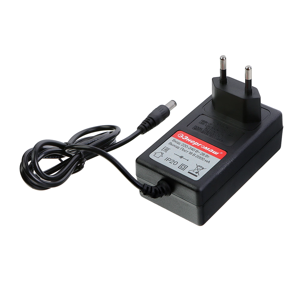 Шуруповерт аккумуляторный бесщеточный 16 В 45 Нм 2х2,0 Ач Энергомаш ДШ-18